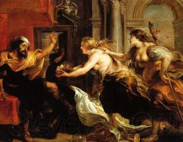 Peter Paul Rubens Tereus Confronted with the Head of his Son Itylus Spain oil painting art